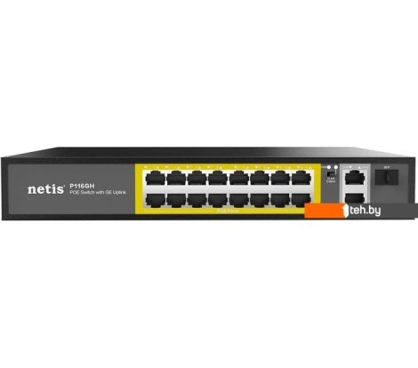  - Коммутаторы NETIS P116GH - P116GH