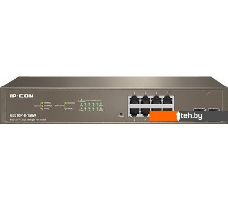  - Коммутаторы IP-COM G3310P-8-150W - G3310P-8-150W