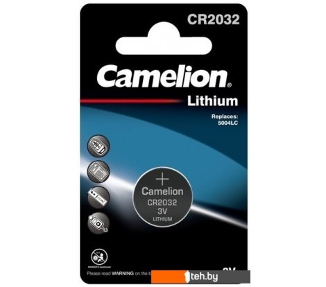  - Батарейки, аккумуляторы, зарядные Camelion CR2032 CR2032-BP1 - CR2032 CR2032-BP1