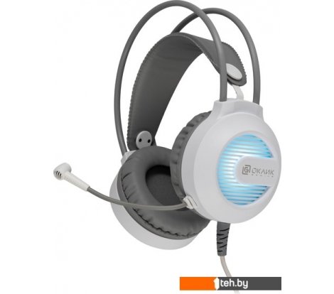  - Наушники и гарнитуры Оклик HS-L300G (белый) - HS-L300G (белый)