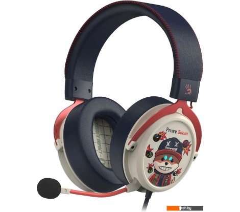  - Наушники и гарнитуры A4Tech Bloody M595 Proxy Boom (бежевый) - Bloody M595 Proxy Boom (бежевый)