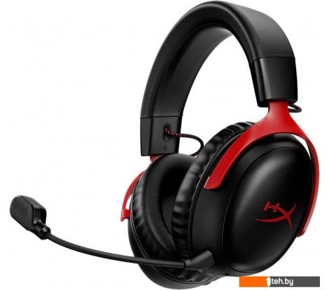  - Наушники и гарнитуры HyperX Cloud III Wireless (черный/красный) - Cloud III Wireless (черный/красный)