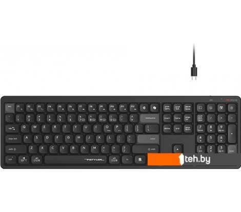  - Клавиатуры A4Tech Fstyler FBX55C (черный) - Fstyler FBX55C (черный)
