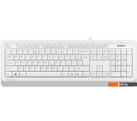  - Клавиатуры A4Tech Fstyler FK10 (белый/серый) - Fstyler FK10 (белый/серый)
