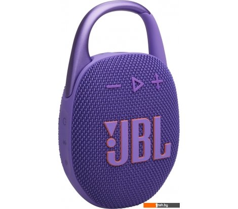 - Беспроводные и портативные колонки JBL Clip 5 (фиолетовый) - Clip 5 (фиолетовый)