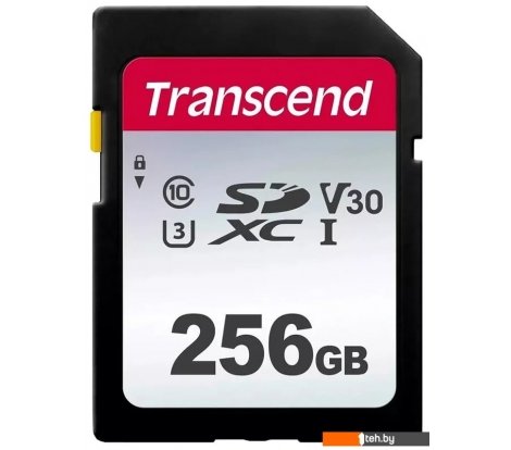  - Карты памяти Transcend microSDXC 300S 256GB (с адаптером) - microSDXC 300S 256GB (с адаптером)