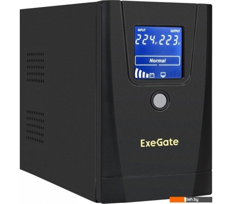  - Источники бесперебойного питания ExeGate SpecialPro Smart LLB-1000.LCD.AVR.1SH.2C13.RJ.USB EX292788RUS - SpecialPro Smart LLB-1000.LCD.AVR.1SH.2C13.RJ.USB EX292788RUS