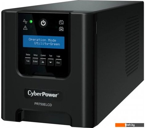 - Источники бесперебойного питания CyberPower Professional Tower PR750ELCD - Professional Tower PR750ELCD