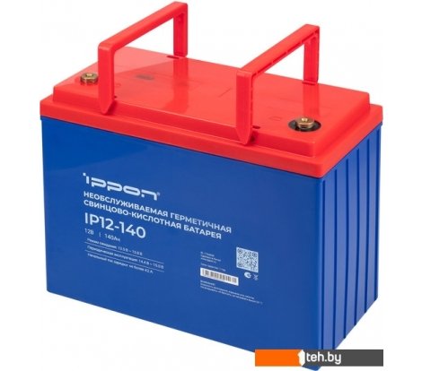  - Аккумуляторы для ИБП IPPON IP12-140 (12В/140 А·ч) - IP12-140 (12В/140 А·ч)