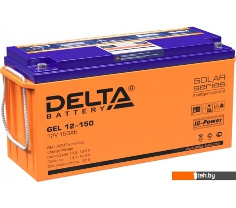  - Аккумуляторы для ИБП Delta GEL 12-150 (12В/150 А·ч) - GEL 12-150 (12В/150 А·ч)
