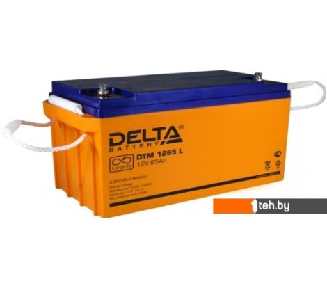  - Аккумуляторы для ИБП Delta DTM 1265 L (12В/65 А·ч) - DTM 1265 L (12В/65 А·ч)