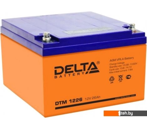 - Аккумуляторы для ИБП Delta DTM 1226 (12В/26 А·ч) - DTM 1226 (12В/26 А·ч)