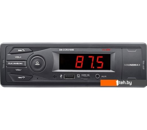  - Автомагнитолы Soundmax SM-CCR3169B - SM-CCR3169B