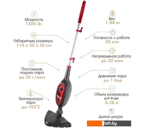  - Электрошвабры, паровые швабры и полотеры VLK Rimmini 8100 - Rimmini 8100