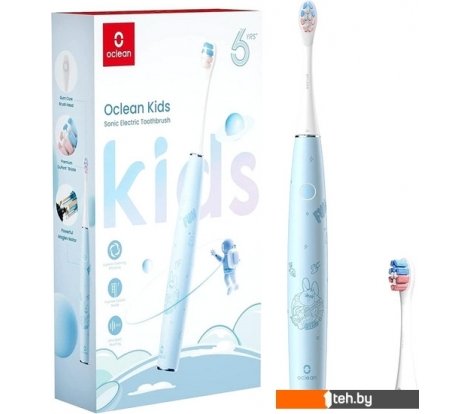  - Электрические зубные щетки и ирригаторы Oclean Kids (голубой) - Kids (голубой)
