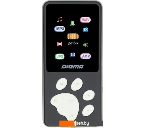  - Плееры Digma S4 8GB (черный/серый) - S4 8GB (черный/серый)
