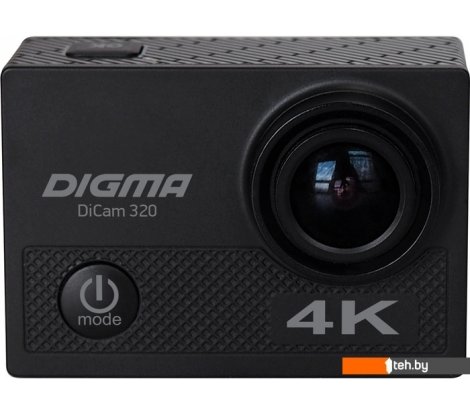  - Экшен-камеры Digma DiCam 320 DC320 (черный) - DiCam 320 DC320 (черный)