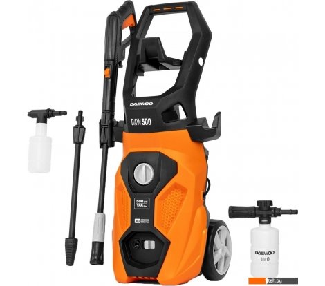  - Мойки высокого давления Daewoo Power DAW 500 (с пеногенератором Daewoo Power DAW 10) - DAW 500 (с пеногенератором Daewoo Power DAW 10)