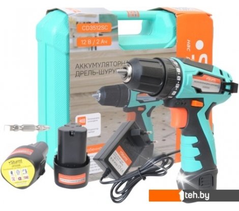  - Шуруповерты, гайковерты, электроотвертки Sturm CD3512SC (с 2-мя АКБ, кейс) - CD3512SC (с 2-мя АКБ, кейс)