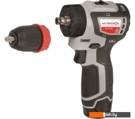  - Шуруповерты, гайковерты, электроотвертки Интерскол КомбиМАКС ДА-10/12В 36 687.2.2.77 (с 2-мя АКБ, сумка) - КомбиМАКС ДА-10/12В 36 687.2.2.77 (с 2-мя АКБ, сумка)