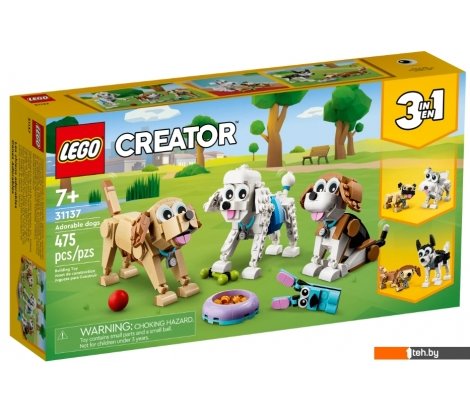 - Конструкторы LEGO Creator 31137 Очаровательные собаки - Creator 31137 Очаровательные собаки