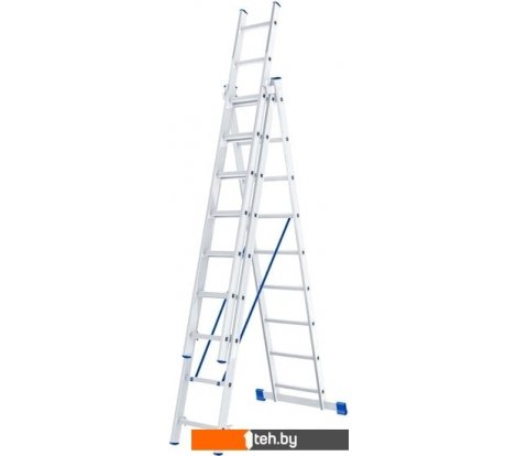  - Лестницы и стремянки СибрТех 97819 3x9 ступеней - 97819 3x9 ступеней