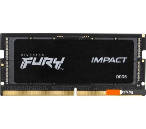  - Оперативная память Kingston FURY Impact 32ГБ DDR5 SODIMM 5600 МГц KF556S40IB-32 - FURY Impact 32ГБ DDR5 SODIMM 5600 МГц KF556S40IB-32