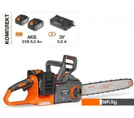  - Цепные электро- и бензопилы Daewoo Power DACS 1642Li Set (с 2-мя АКБ) - DACS 1642Li Set (с 2-мя АКБ)