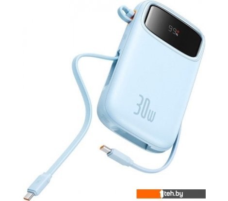  - Портативные зарядные устройства Baseus QPow 2 Power Bank 20000mAh (голубой) - QPow 2 Power Bank 20000mAh (голубой)