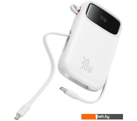 - Портативные зарядные устройства Baseus QPow 2 Power Bank 20000mAh (белый) - QPow 2 Power Bank 20000mAh (белый)