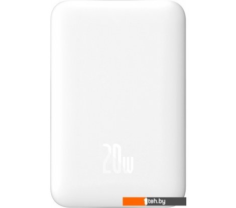  - Портативные зарядные устройства Baseus Magnetic Mini Air Wireless Fast Charge Power Bank 20W 10000mAh (белый) - Magnetic Mini Air Wireless Fast Charge Power Bank 20W 10000mAh (белый)