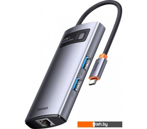 - USB-хабы и док-станции Baseus StarJoy 4-Port Type-C Hub Adapter WKWG070113 - StarJoy 4-Port Type-C Hub Adapter WKWG070113