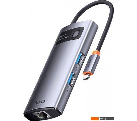  - USB-хабы и док-станции Baseus StarJoy 4-Port Type-C Hub Adapter WKWG070113 - StarJoy 4-Port Type-C Hub Adapter WKWG070113