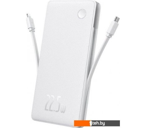  - Портативные зарядные устройства Baseus Airpow Lite 22.5W 10000mAh (белый) - Airpow Lite 22.5W 10000mAh (белый)