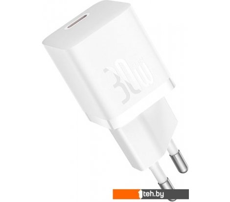  - Зарядные устройства Baseus GaN5 Fast Charger Mini 1C 30W CCGN070502 (белый) - GaN5 Fast Charger Mini 1C 30W CCGN070502 (белый)
