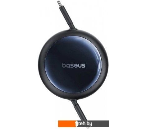  - Кабели, адаптеры, разветвители Baseus Nomos Retractable Retractable Cable USB Type-C - USB Type-C 100W (1.5 м, черный) - Nomos Retractable Retractable Cable USB Type-C - USB Type-C 100W (1.5 м, черный)