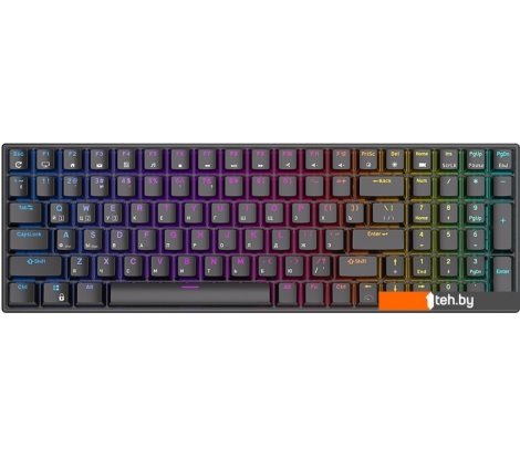  - Клавиатуры Royal Kludge RK100 RGB (черный, RK Red) - RK100 RGB (черный, RK Red)
