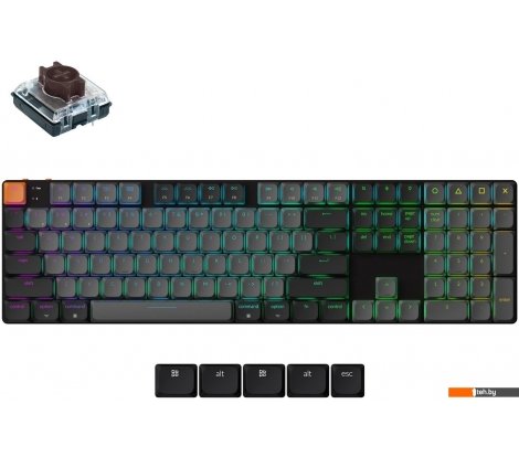  - Клавиатуры Keychron K5 Version 2 K5X-H3 (Gateron Low Profile Brown 2.0) - K5 Version 2 K5X-H3 (Gateron Low Profile Brown 2.0)
