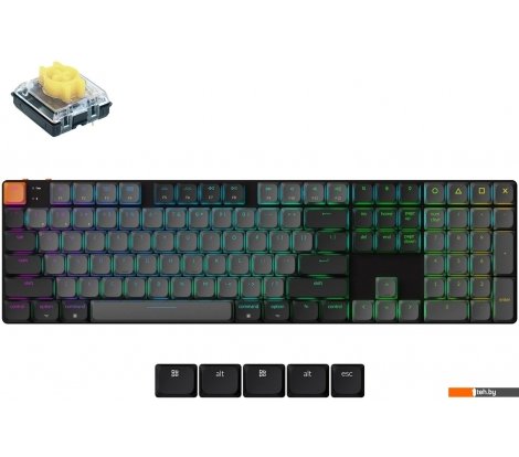  - Клавиатуры Keychron K5 Version 2 K5X-H4 (Gateron Low Profile Banana 2.0) - K5 Version 2 K5X-H4 (Gateron Low Profile Banana 2.0)