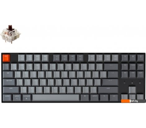 - Клавиатуры Keychron K8-H3 RGB K8-H3-RU (Gateron G Pro Brown) - K8-H3 RGB K8-H3-RU (Gateron G Pro Brown)