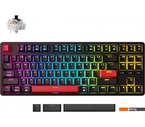 - Клавиатуры Keychron C3 Pro RGB C3P-H3-RU (Gateron G Pro Brown) - C3 Pro RGB C3P-H3-RU (Gateron G Pro Brown)