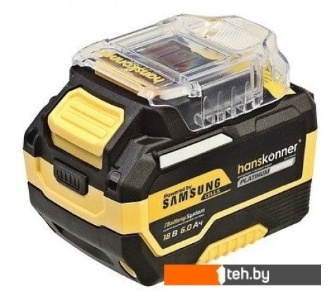  - Аккумуляторы и зарядные устройства для инструмента Hanskonner HBP2006PRO (18В/6 Ah) - HBP2006PRO (18В/6 Ah)