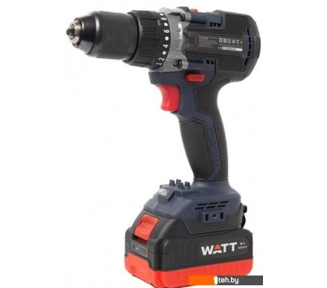  - Шуруповерты, гайковерты, электроотвертки WATT WAS-18 Li-2BL 1.018.090.00 (с 1-им АКБ, кейс) - WAS-18 Li-2BL 1.018.090.00 (с 1-им АКБ, кейс)
