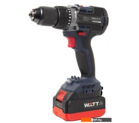 - Шуруповерты, гайковерты, электроотвертки WATT WAS-18 Li-2BL 1.018.090.00 (с 1-им АКБ, кейс) - WAS-18 Li-2BL 1.018.090.00 (с 1-им АКБ, кейс)