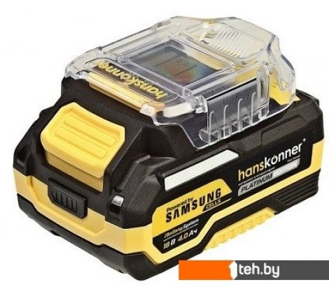  - Аккумуляторы и зарядные устройства для инструмента Hanskonner HBP2004PRO (18В/4 Ah) - HBP2004PRO (18В/4 Ah)