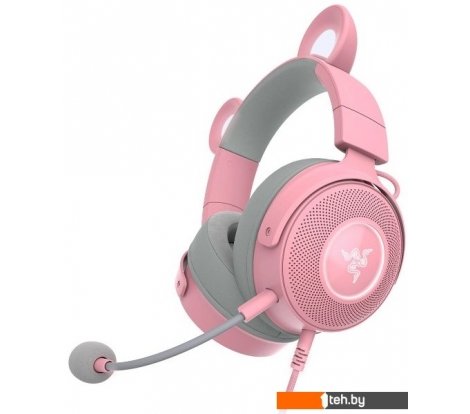  - Наушники и гарнитуры Razer Kraken Kitty V2 (розовый) - Kraken Kitty V2 (розовый)