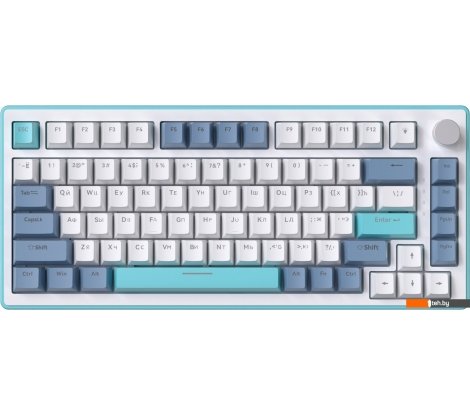  - Клавиатуры JEGG ZA82 White Navy Blue (OUTEMU Orange) - ZA82 White Navy Blue (OUTEMU Orange)