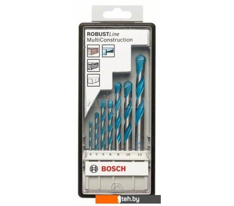  - Сверла, буры, зенкеры Bosch 2607010543 7 предметов - 2607010543 7 предметов