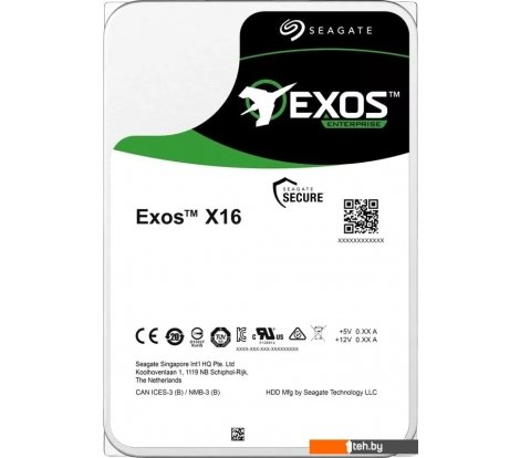  - Жесткие диски Seagate Exos X16 10TB ST10000NM002G - Exos X16 10TB ST10000NM002G