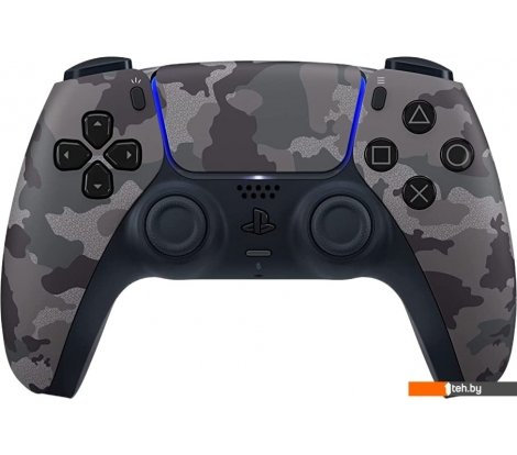  - Игровые контроллеры и аксессуары Sony DualSense (серый камуфляж) - DualSense (серый камуфляж)